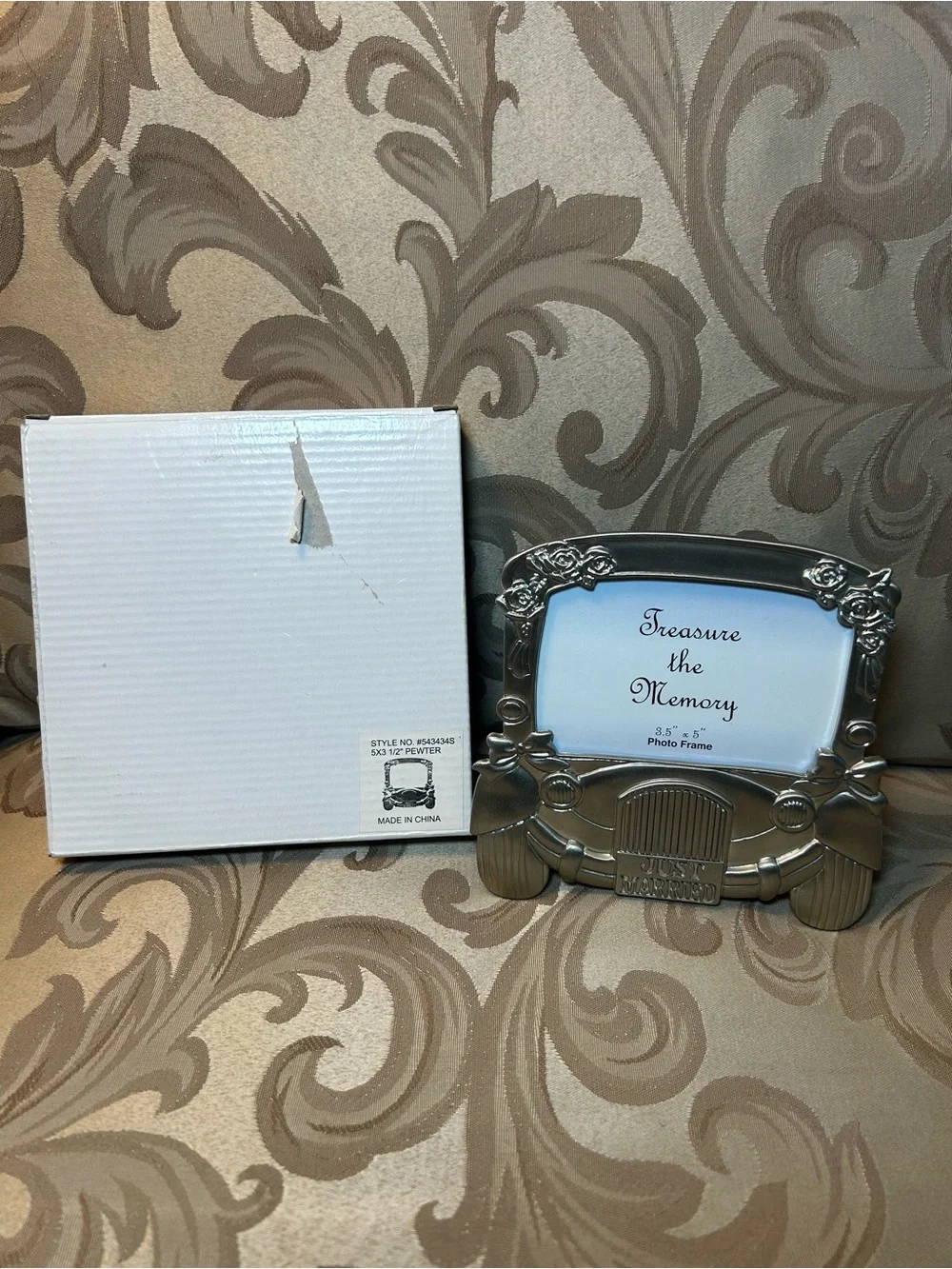 In Box Treasure The Memory Peeter Picture Photo Frame Car Just Married Gift